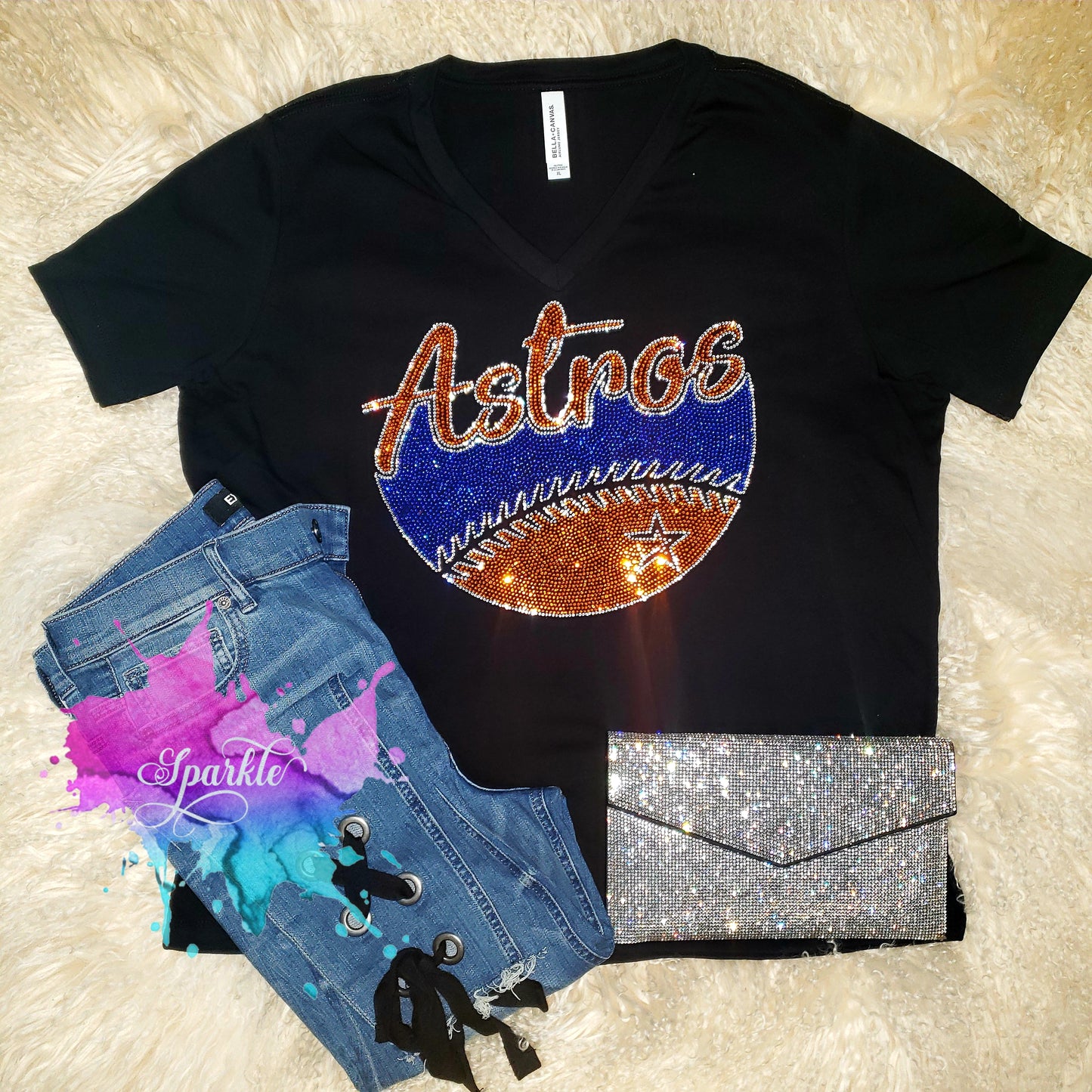 Houston Crystallized Tee