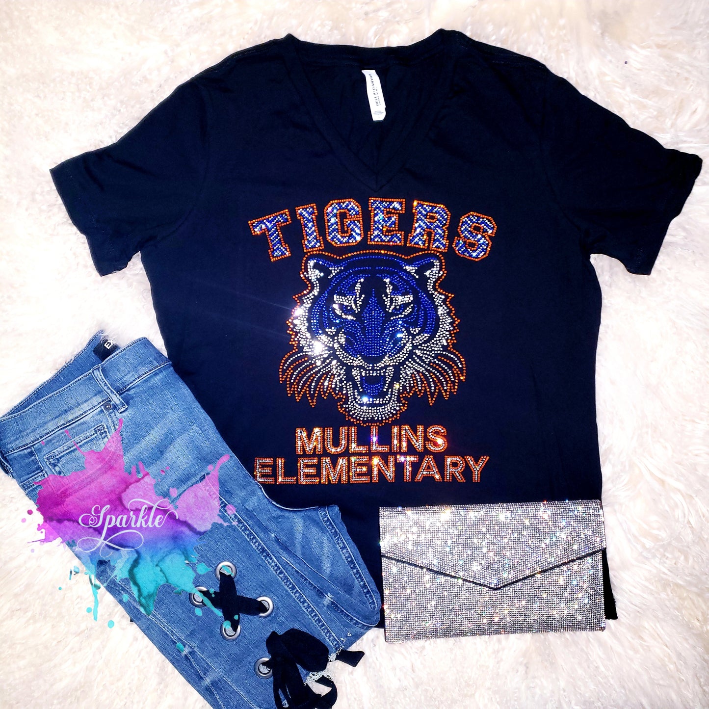 Mullins Elementary Crystallized Tee