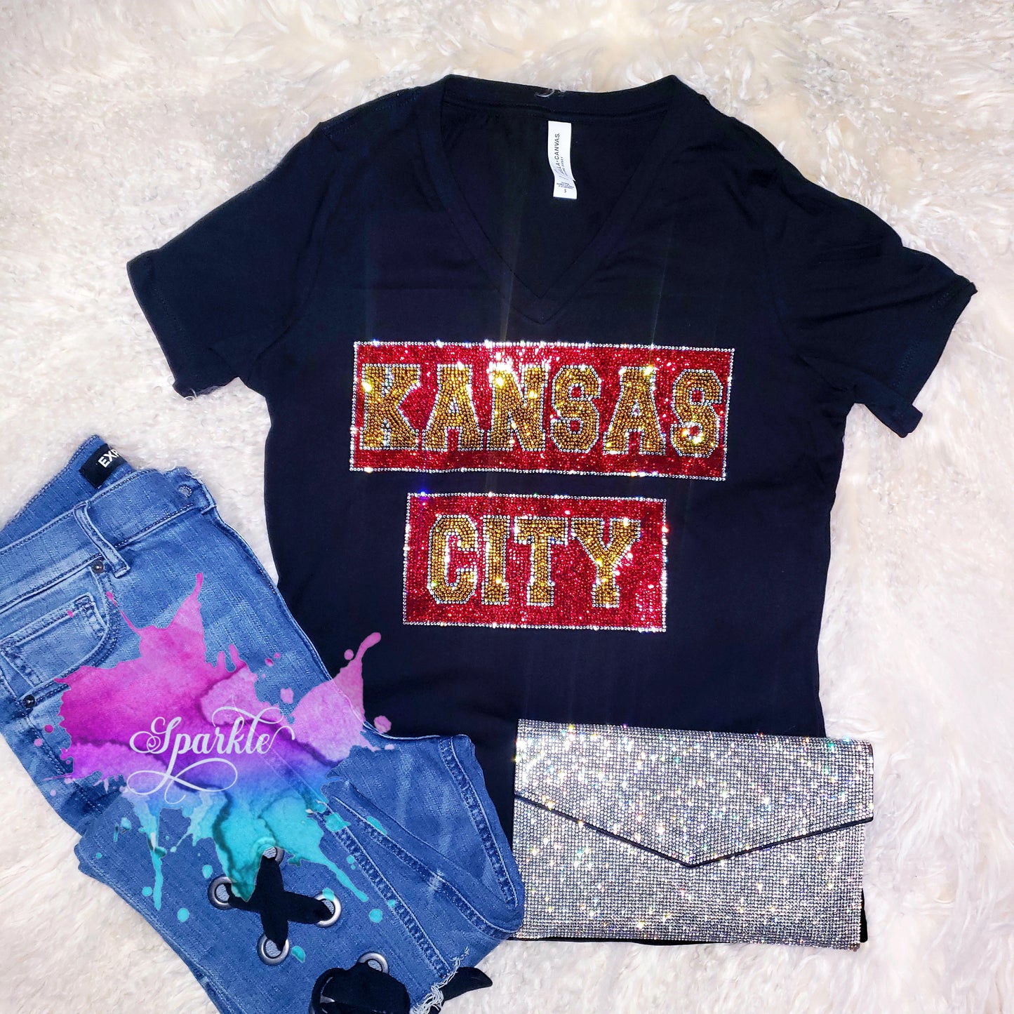 Kansas City Crystallized Tee