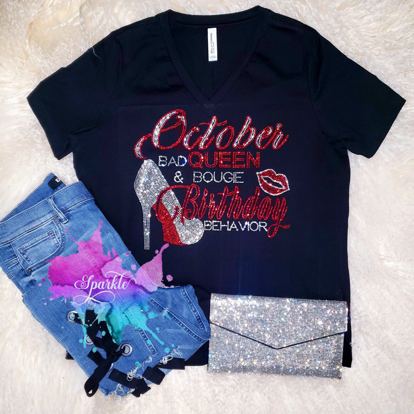October Queen Crystallized Tee