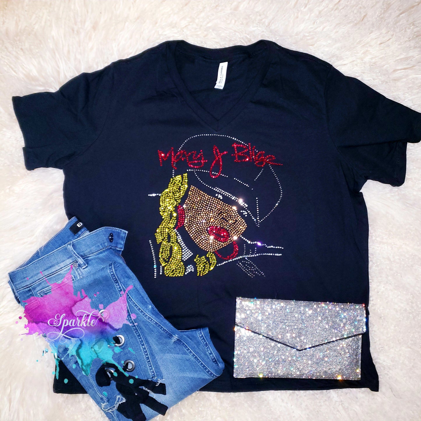 Mary J Crystallized Tee