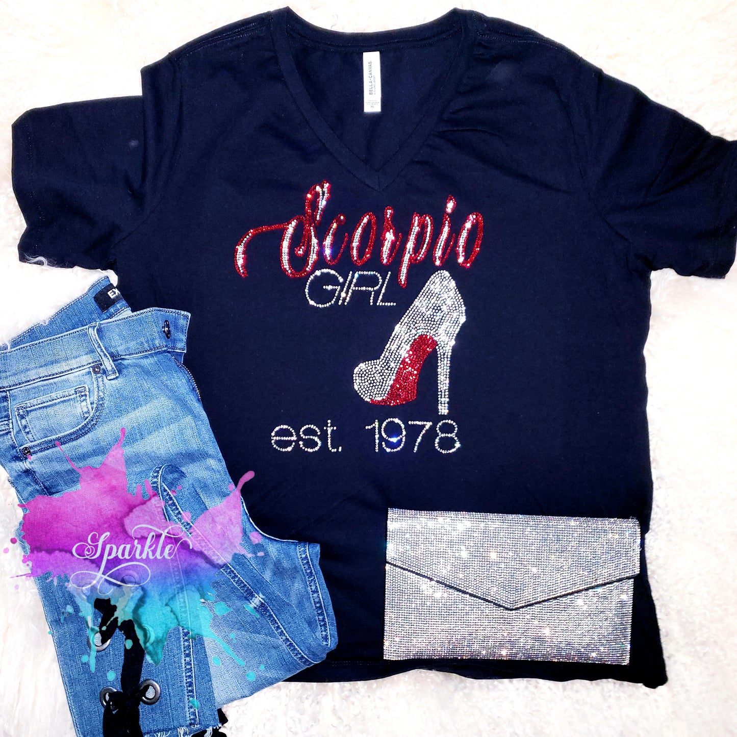 Scorpio Girl Crystallized Tee