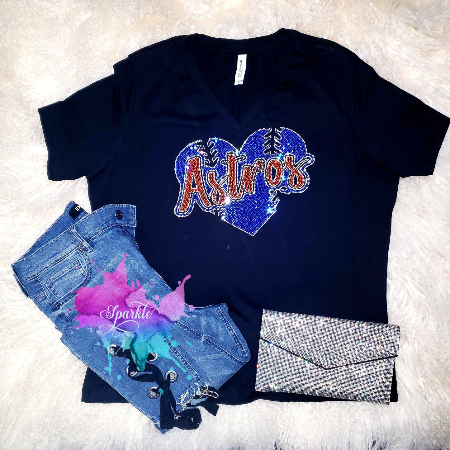 Loves Houston Crystallized Tee