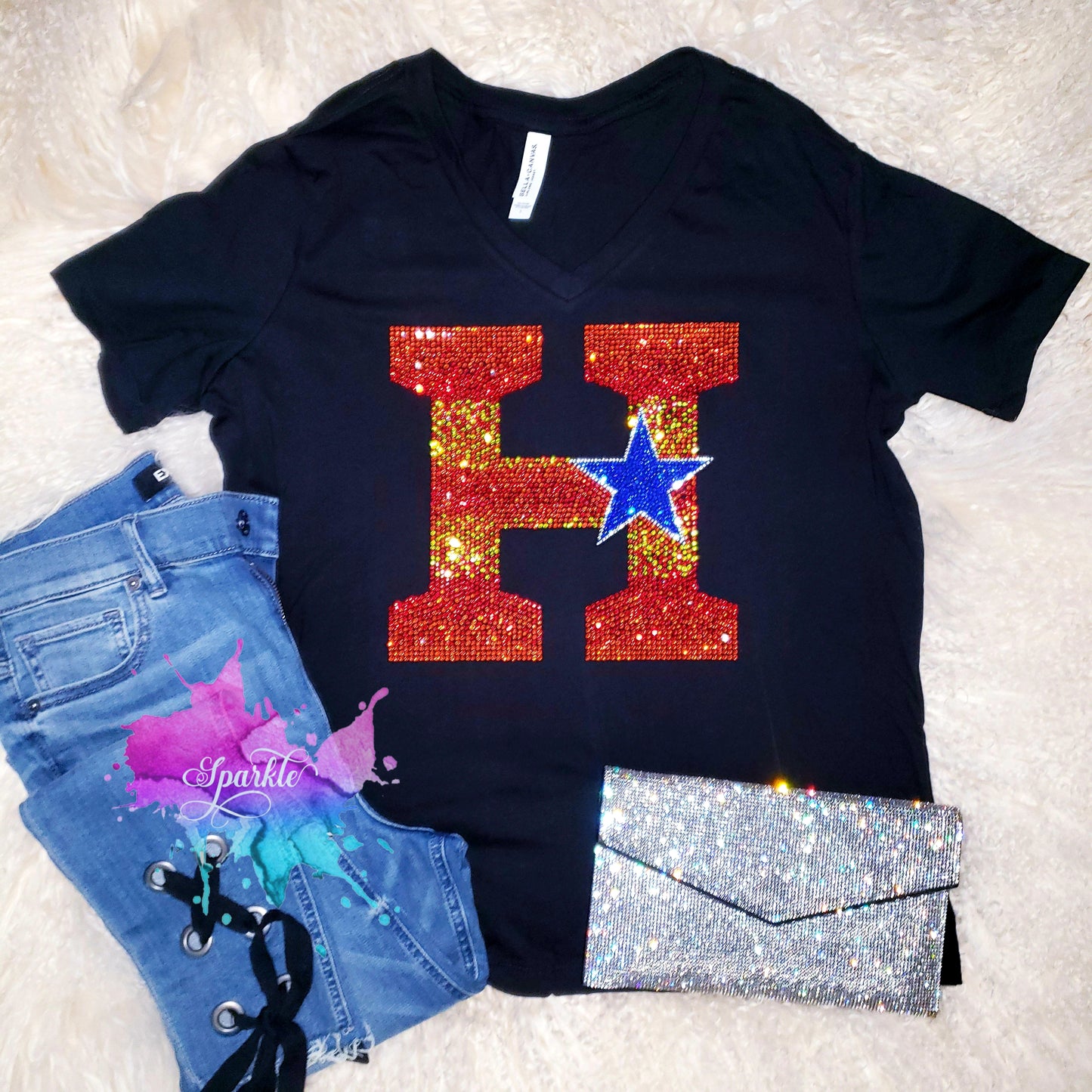 Houston Crystallized Tee