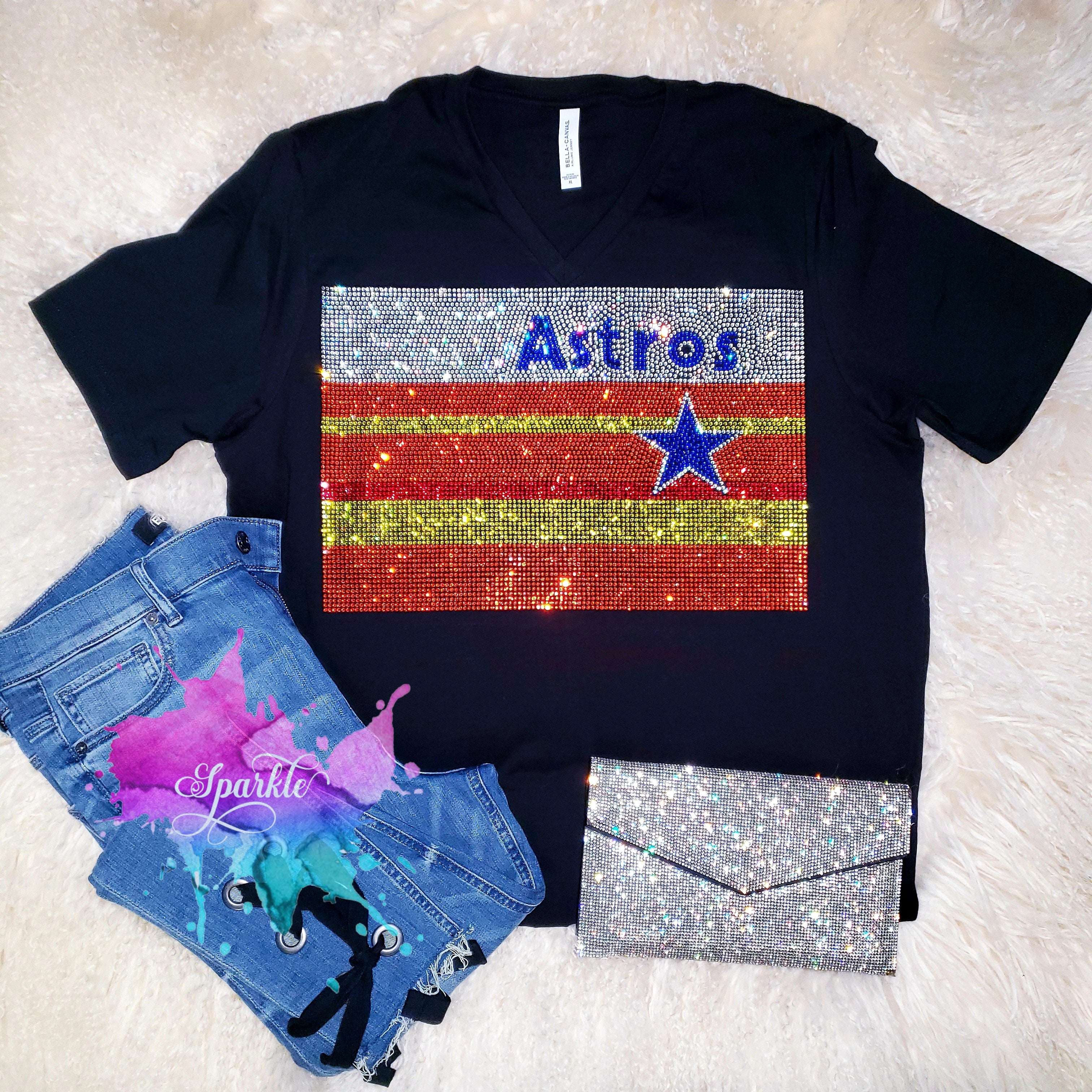 Texas Astros Crystallized Tee – Crystallized By Sparkle