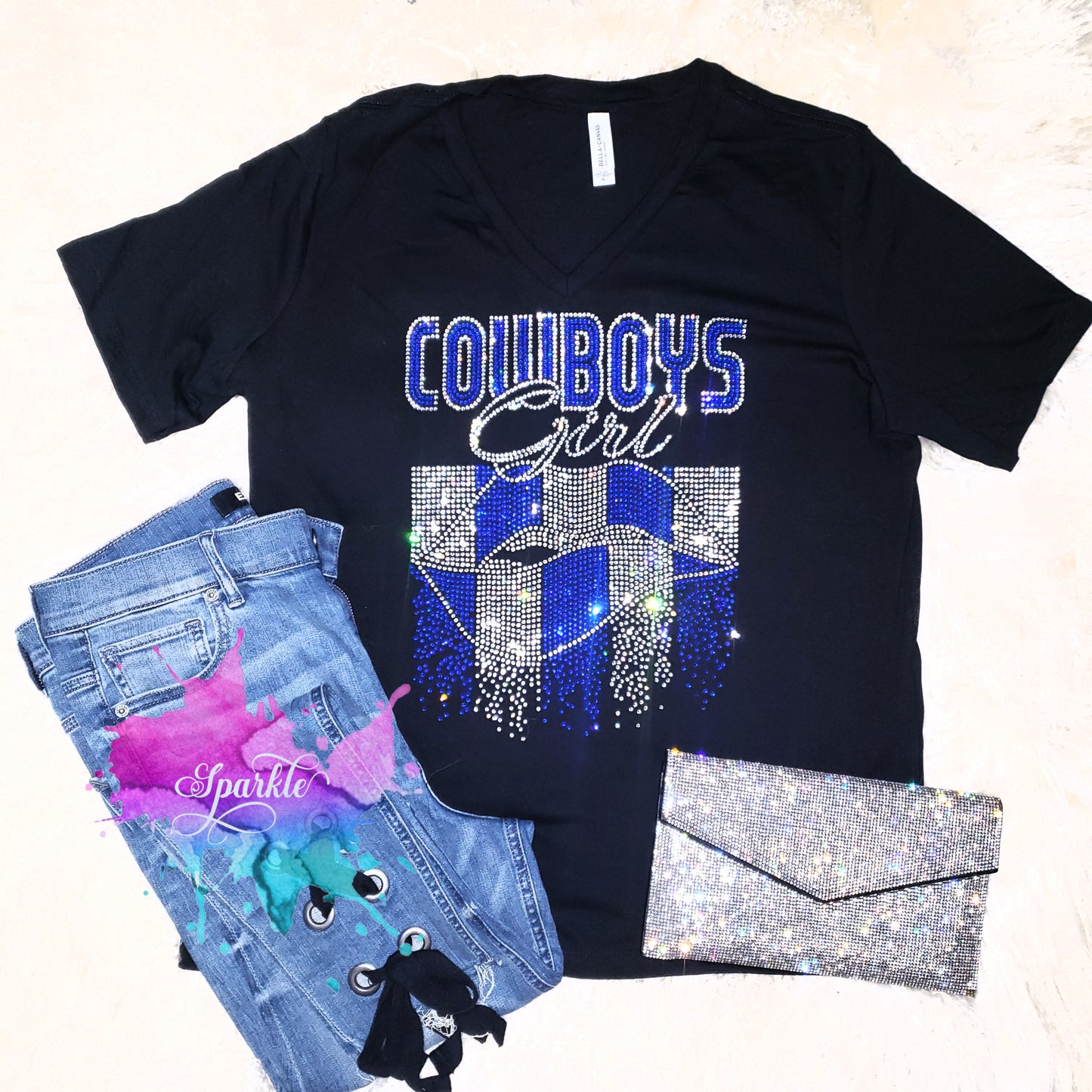 Cowboys Girl Crystallized Tee