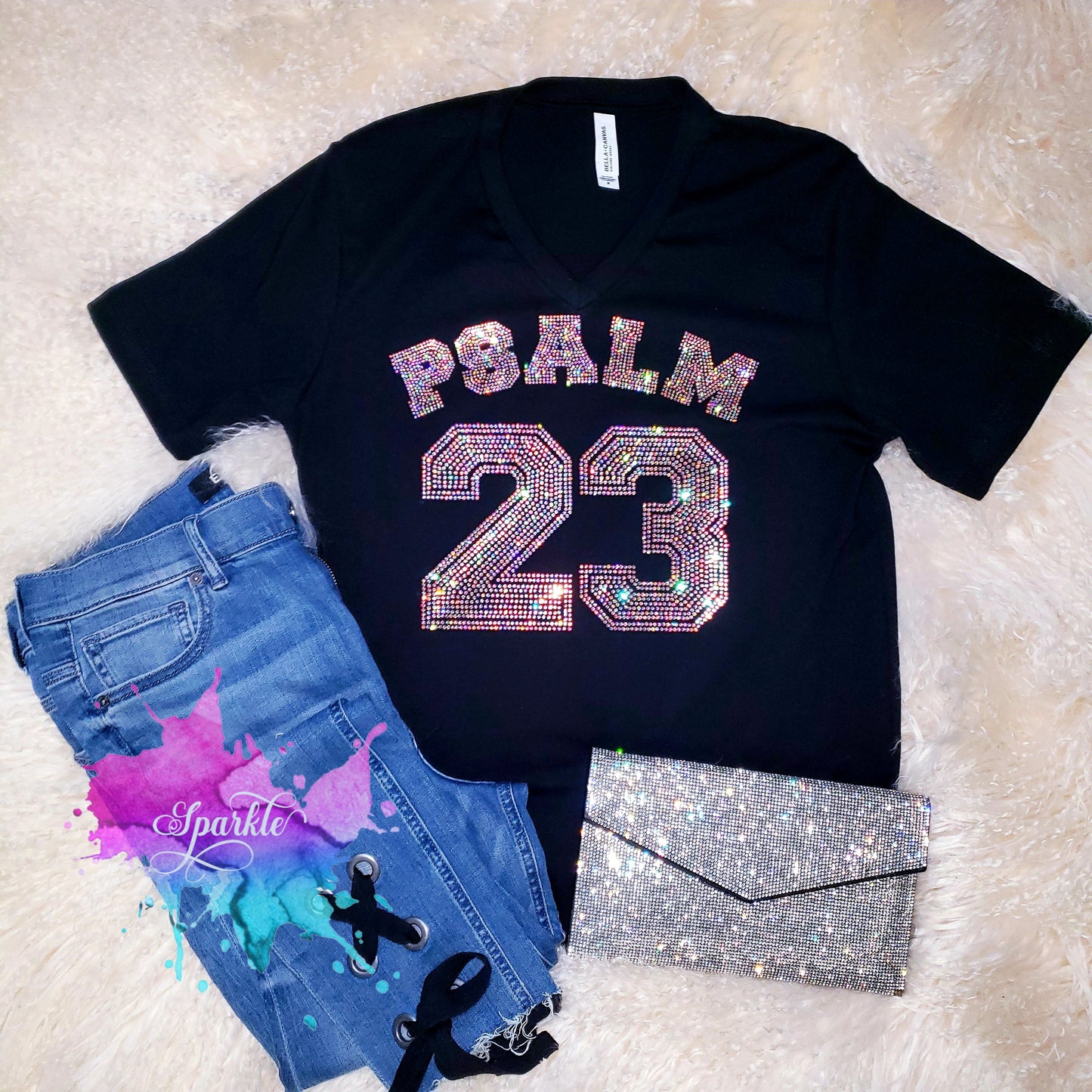 Psalm 23 Crystallized Tee