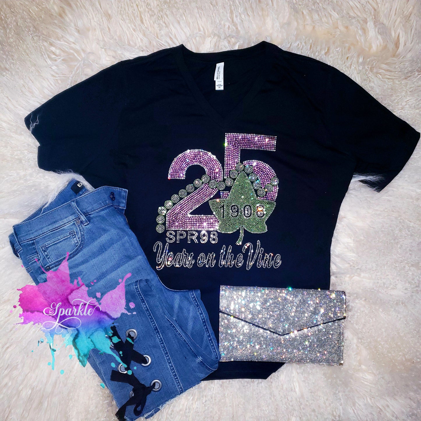 25 Years on the Vine Crystallized Tee
