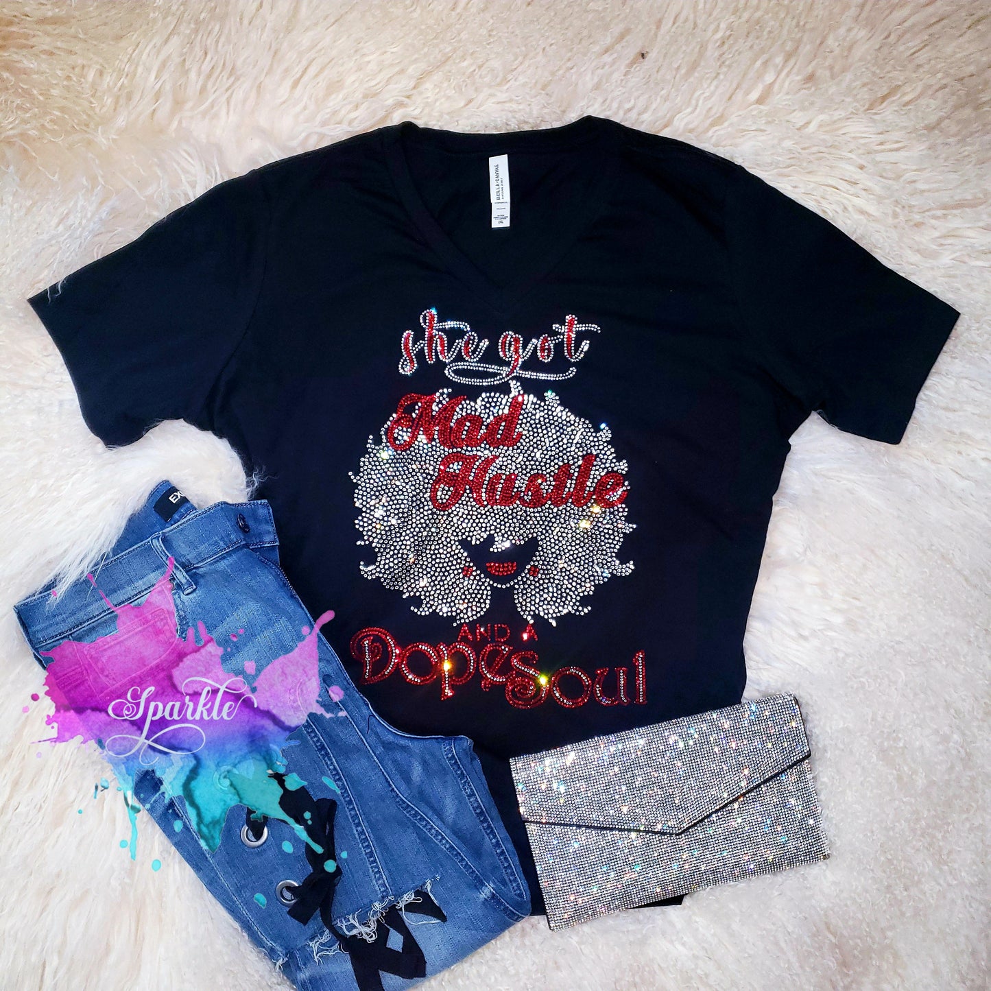 Mad Hustle Crystallized Tee