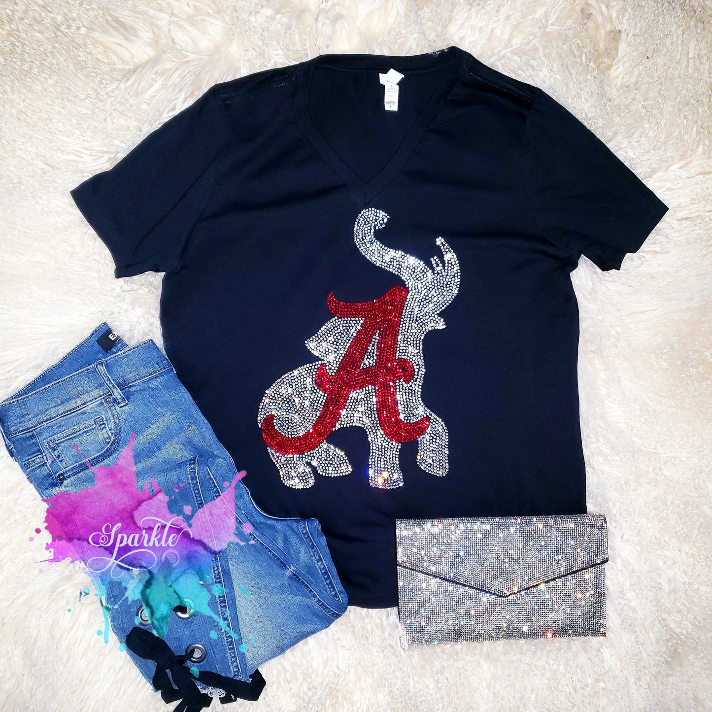 Roll Tide Crystallized Tee