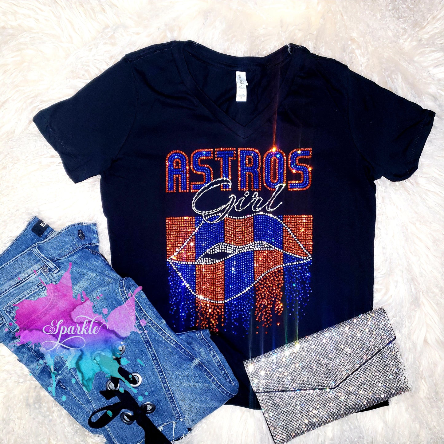 Houston Girl Crystallized Tee