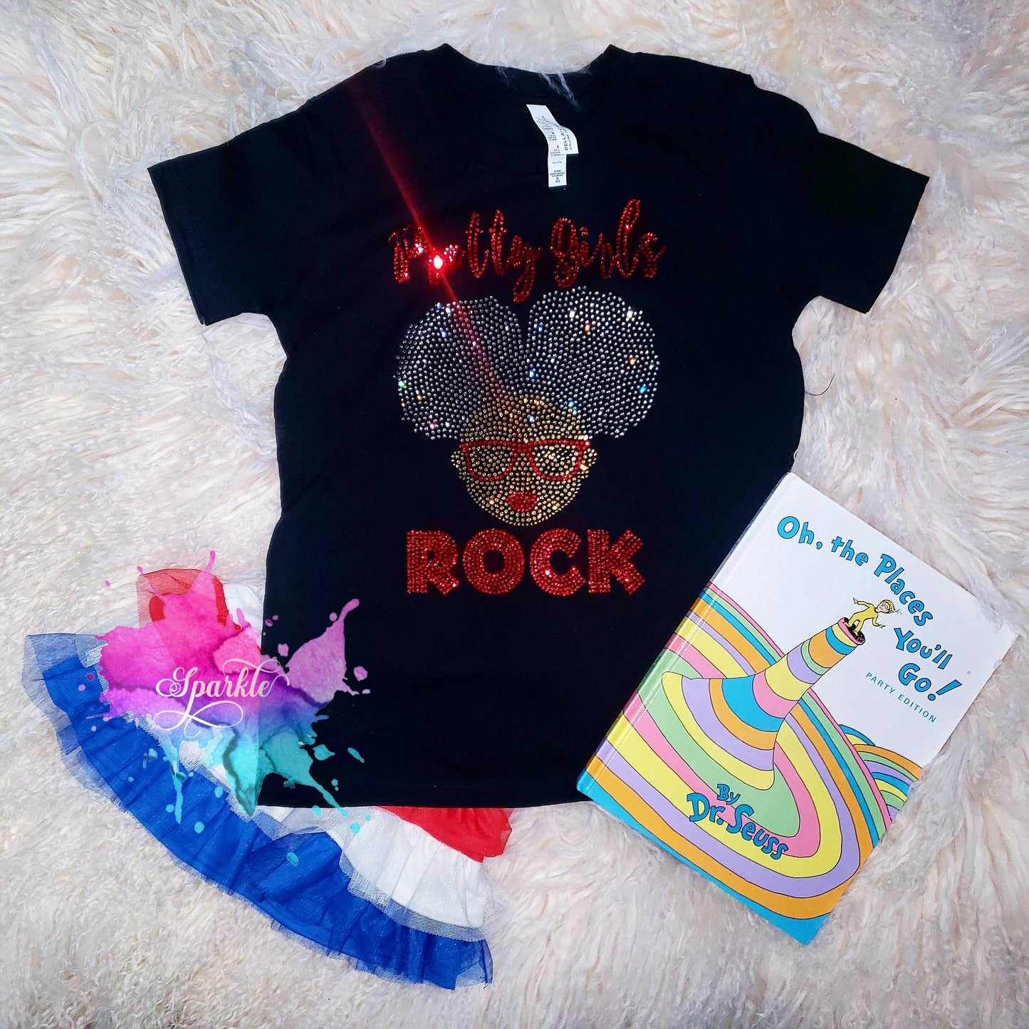 Pretty Girls Kids Crystallized Tee