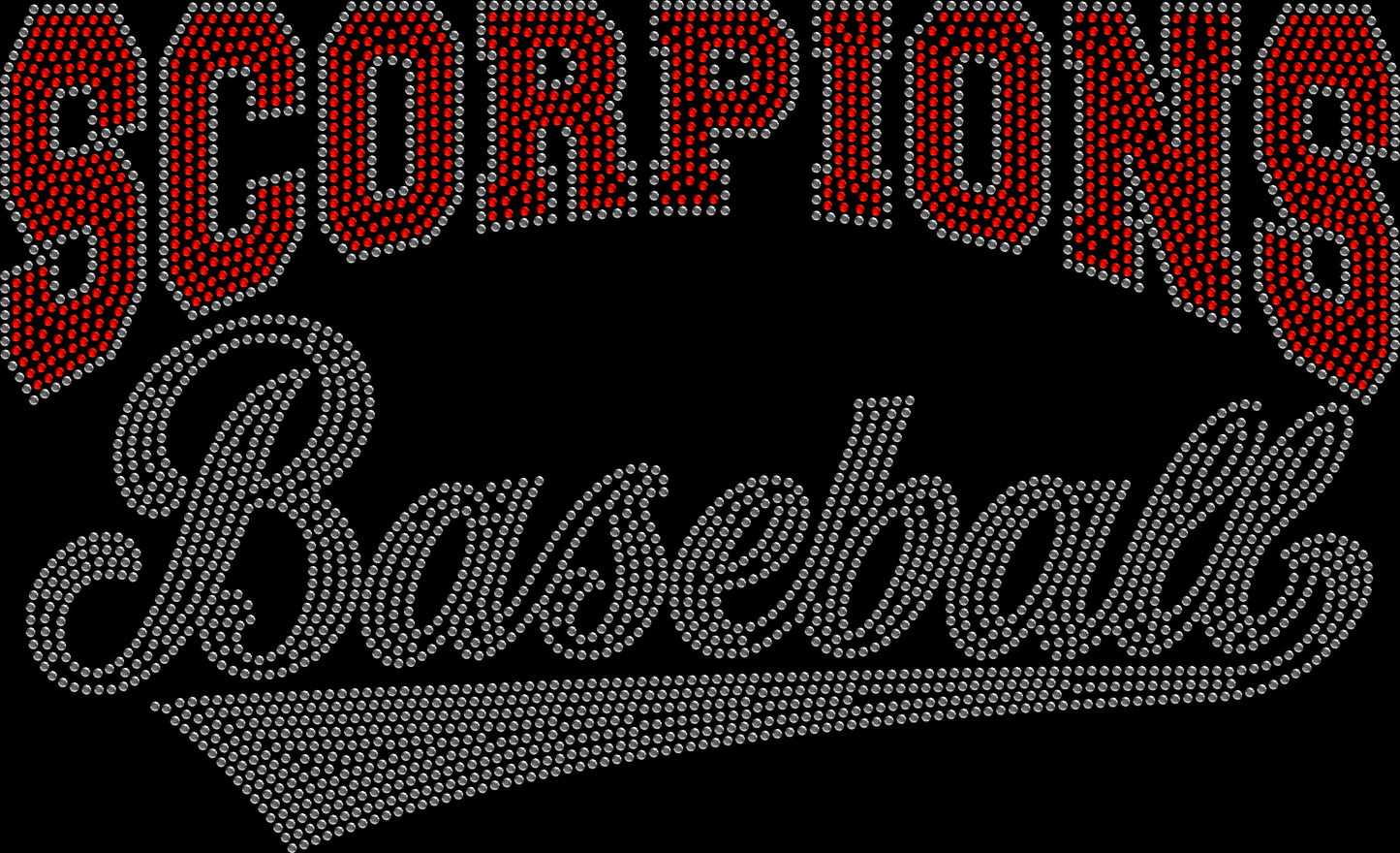 Scorpions Baseball Crystallized Tee