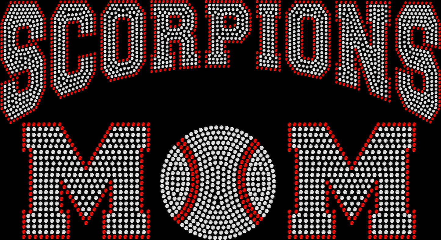 Scorpions Mom Crystallized Tee