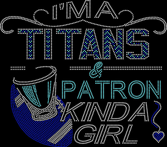 Titans and Patron Crystallized Tee