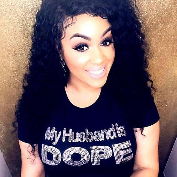My Husband is DOPE Rhinestone Tee