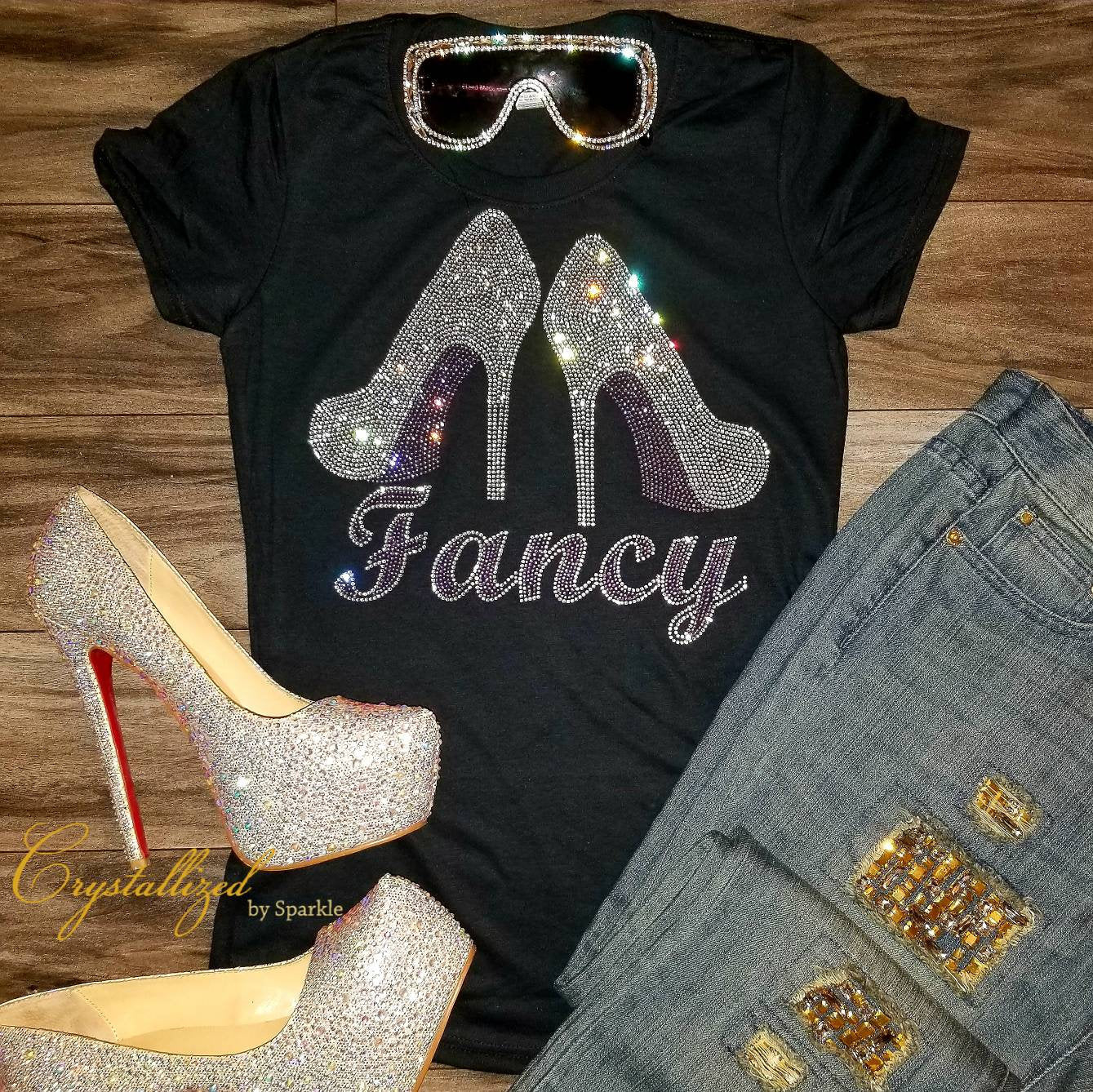 Fancy Crystallized Tee