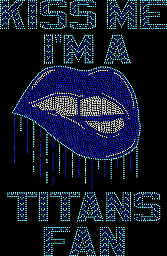 Kiss Me Titans Crystallized Tee