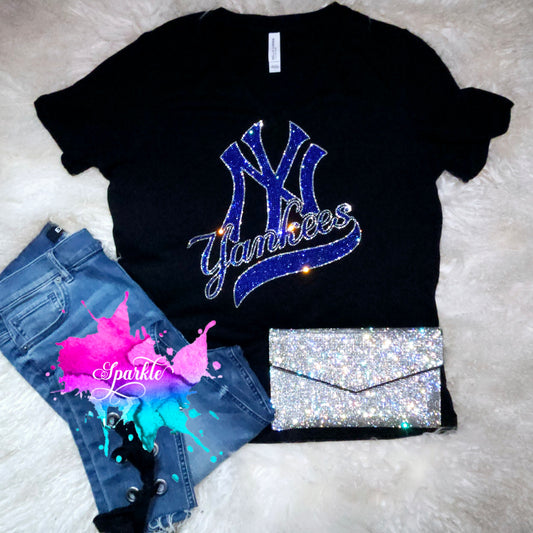 NY Crystallized Tee