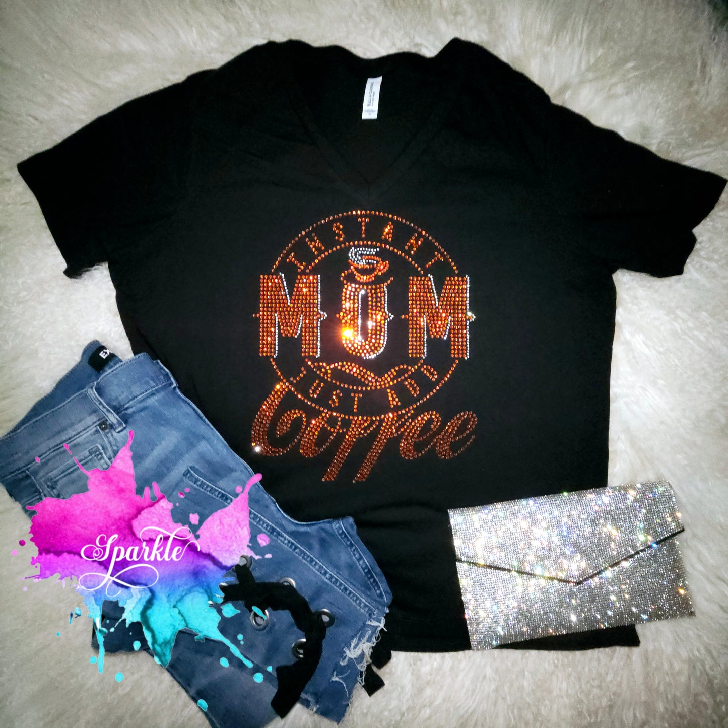 Instant Mom Crystallized Tee