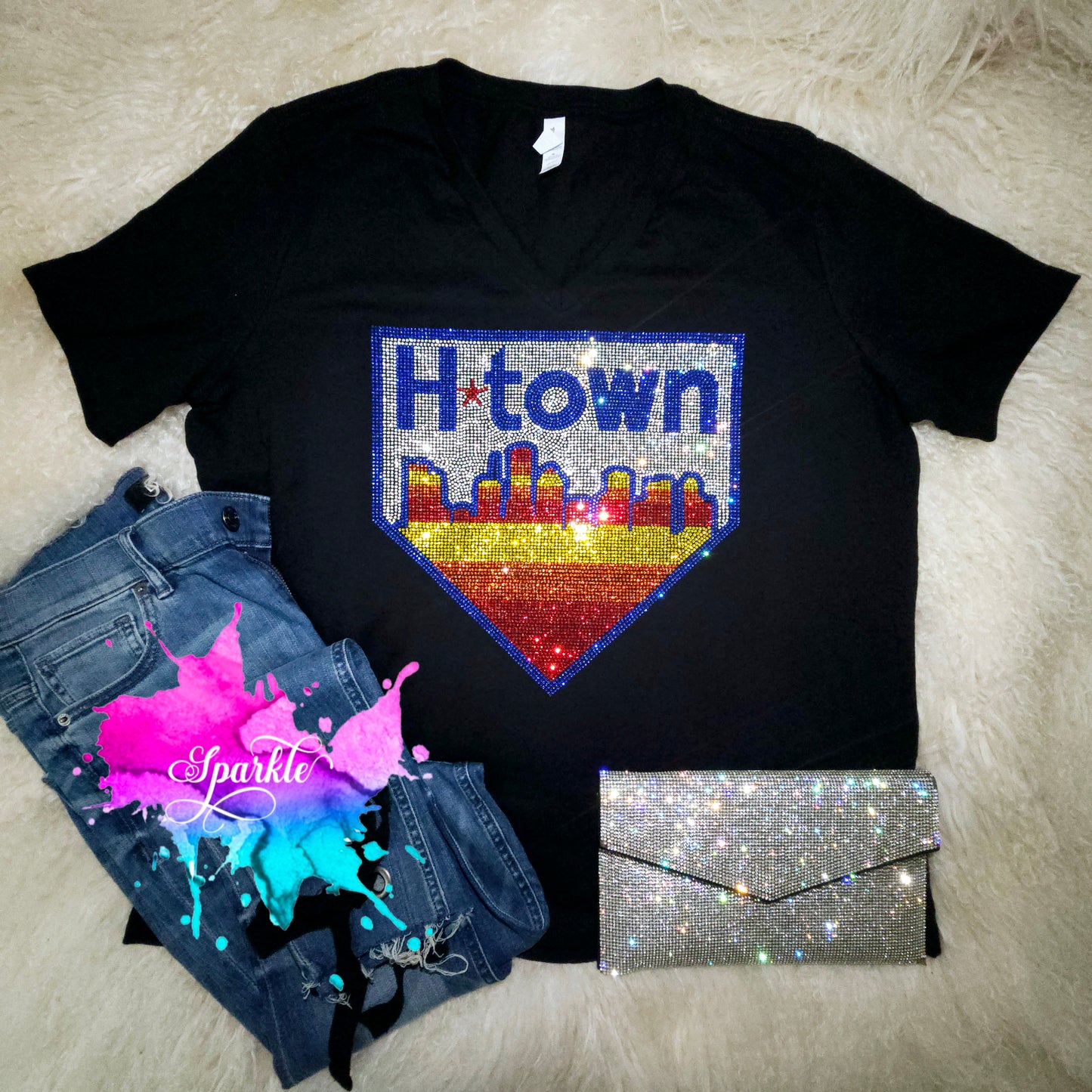 H-Town Crystallized Tee