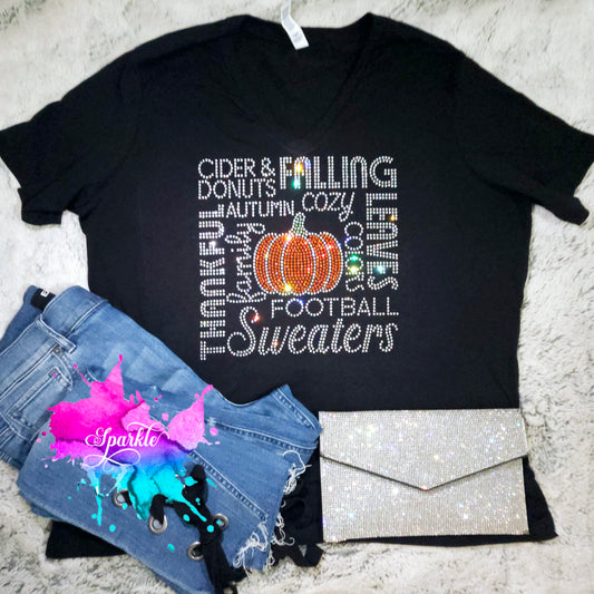 Fall Subway Crystallized Tee