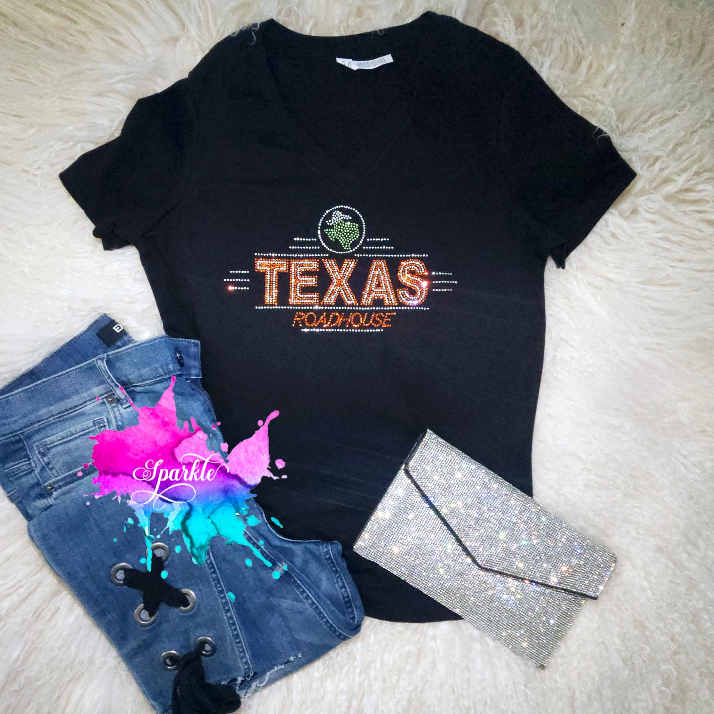 Roadhouse Crystallized Tee