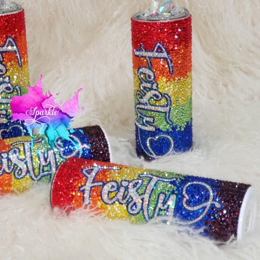 Crystallized Custom Ombre Tumbler