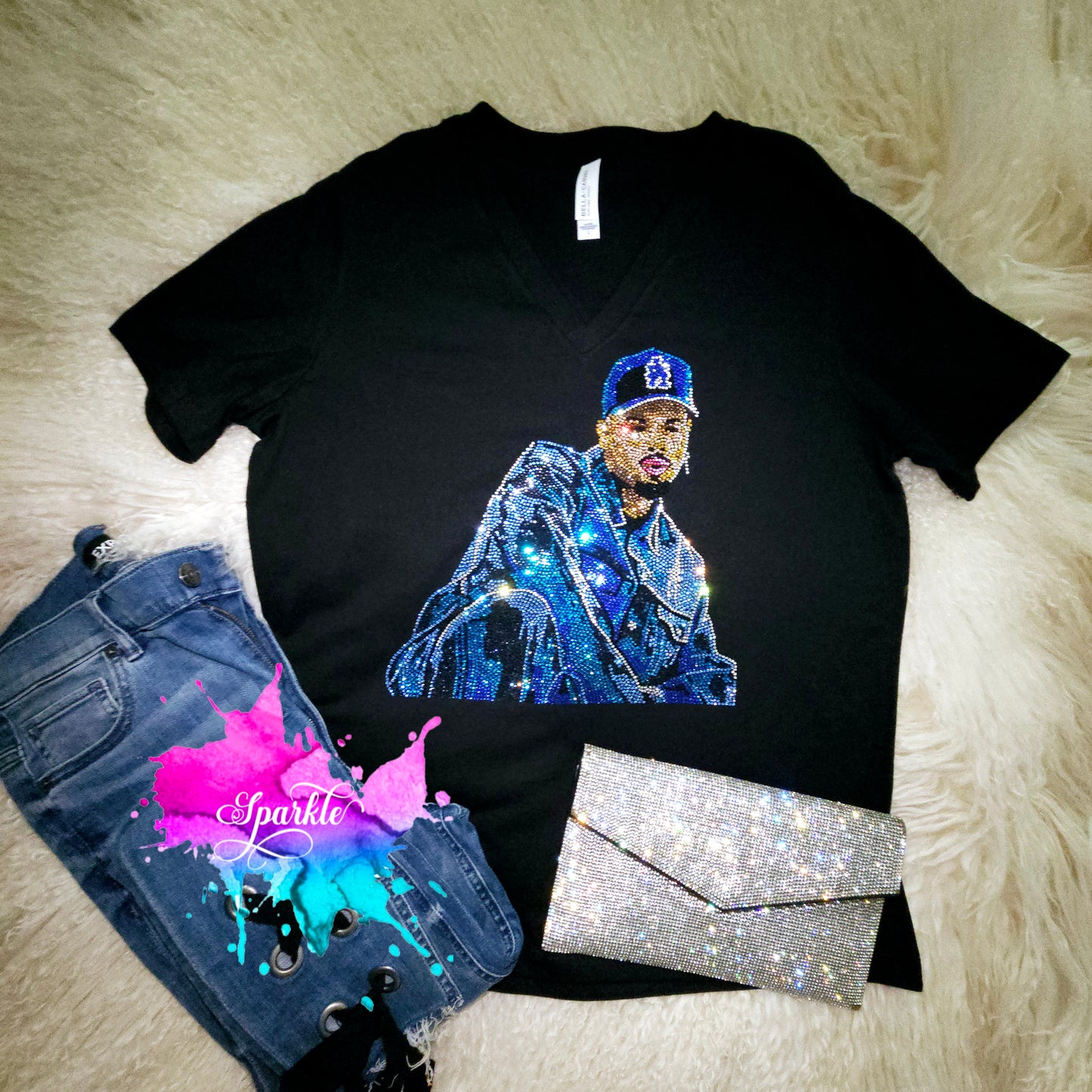 Breezy Crystallized Tee