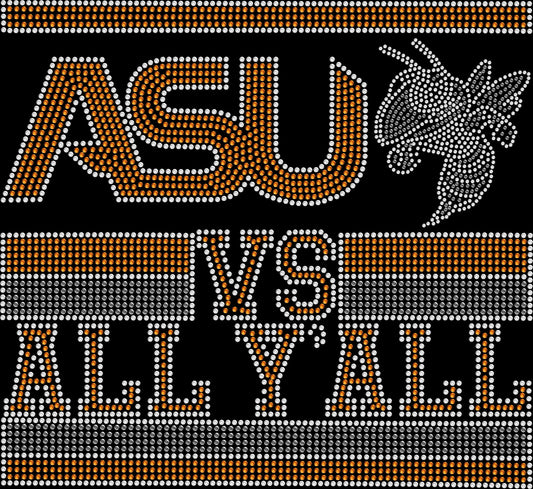 ASU VS All Y'all Crystallized Tee