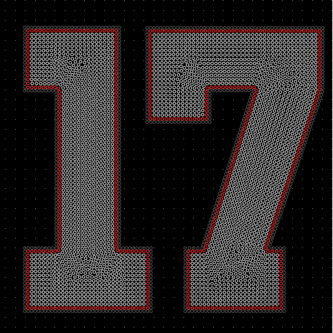 Custom Name & Number Crystallized Tee