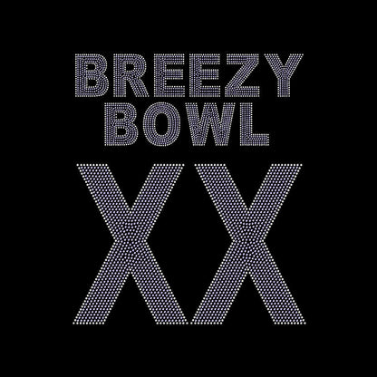Breezy Bowl Rhinestone Transfer