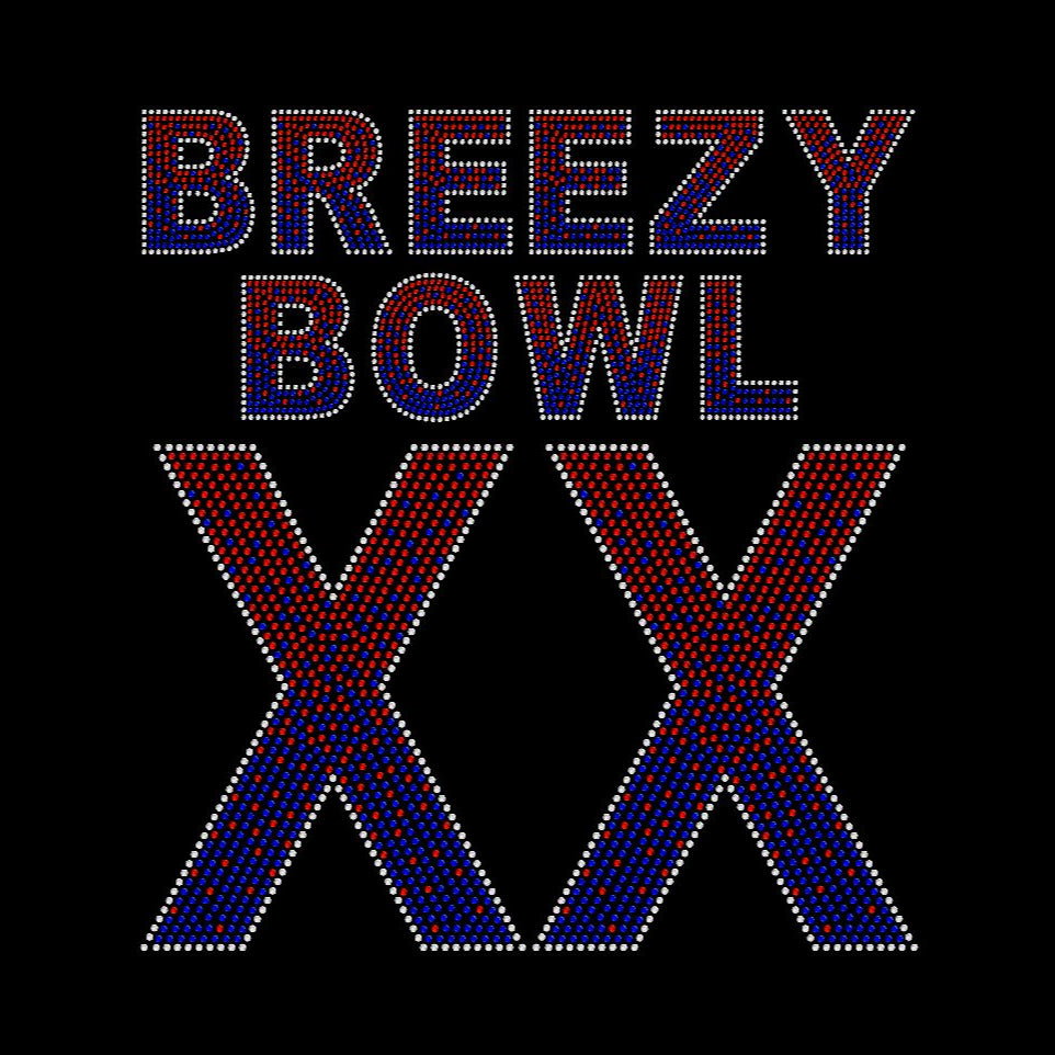 Breezy Bowl Ombre Rhinestone Transfer