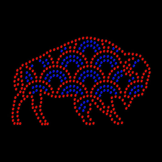 Customized Buffalo Arches Crystallized Transfer