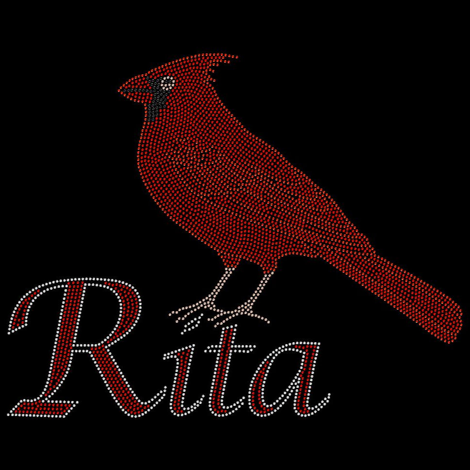 Rita Cardinals Crystallized Tee