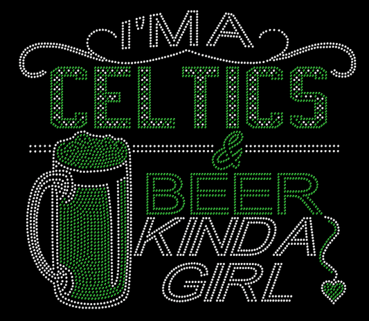 Celtics and Beer Crystallized Tee