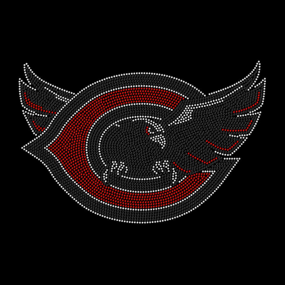 Cheney Blackhawks Rhinestone Tee