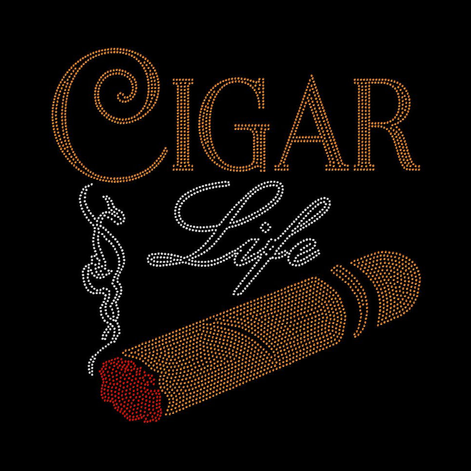 Cigar Life Men's Crystallized Tee