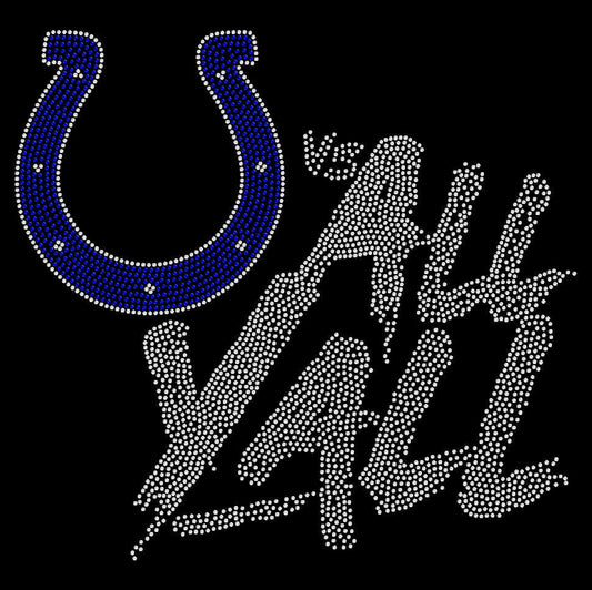 Colts Vs All Y'All Crystallized Tee