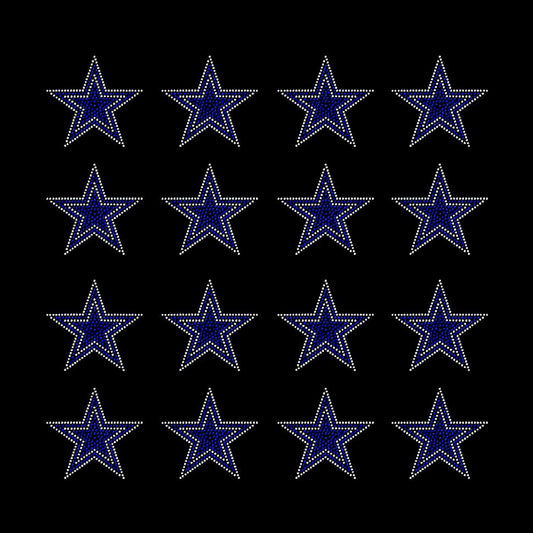 Cowboys Gang Sheet Crystallized Transfers