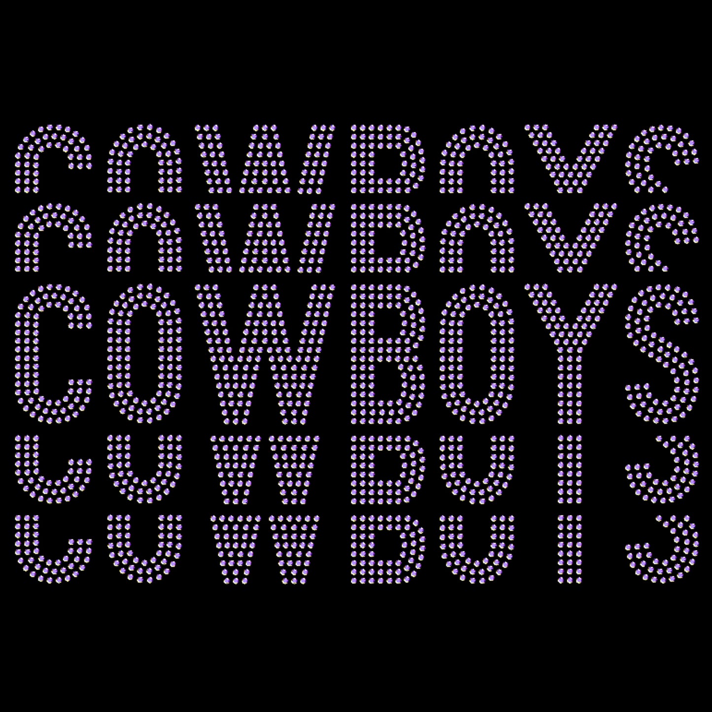 Cowboys Crystallized Tee