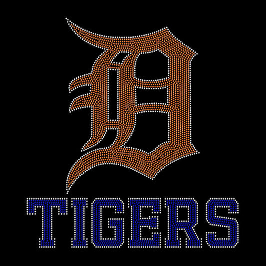 Tigers D Crystallized Tee