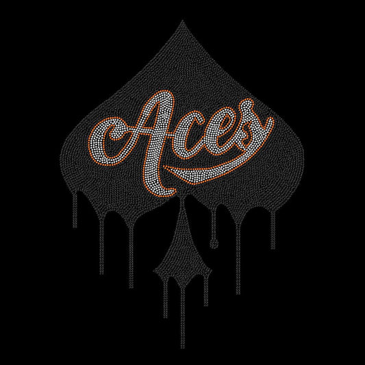 Dripping Aces Crystallized Tee