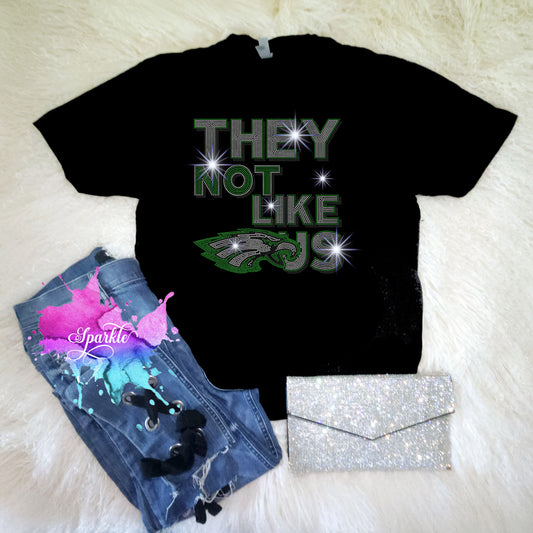 They Not Like Us Eagles Crystallized Tee