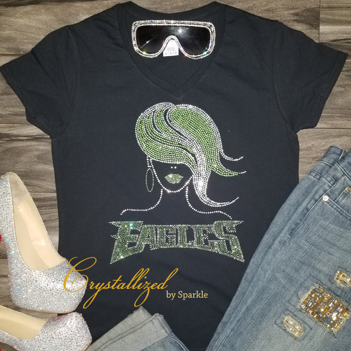 Eagles Lady Crystallized Tee