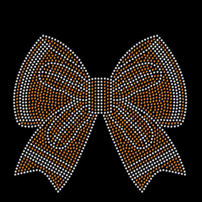 Football Bow Crystallized Tee