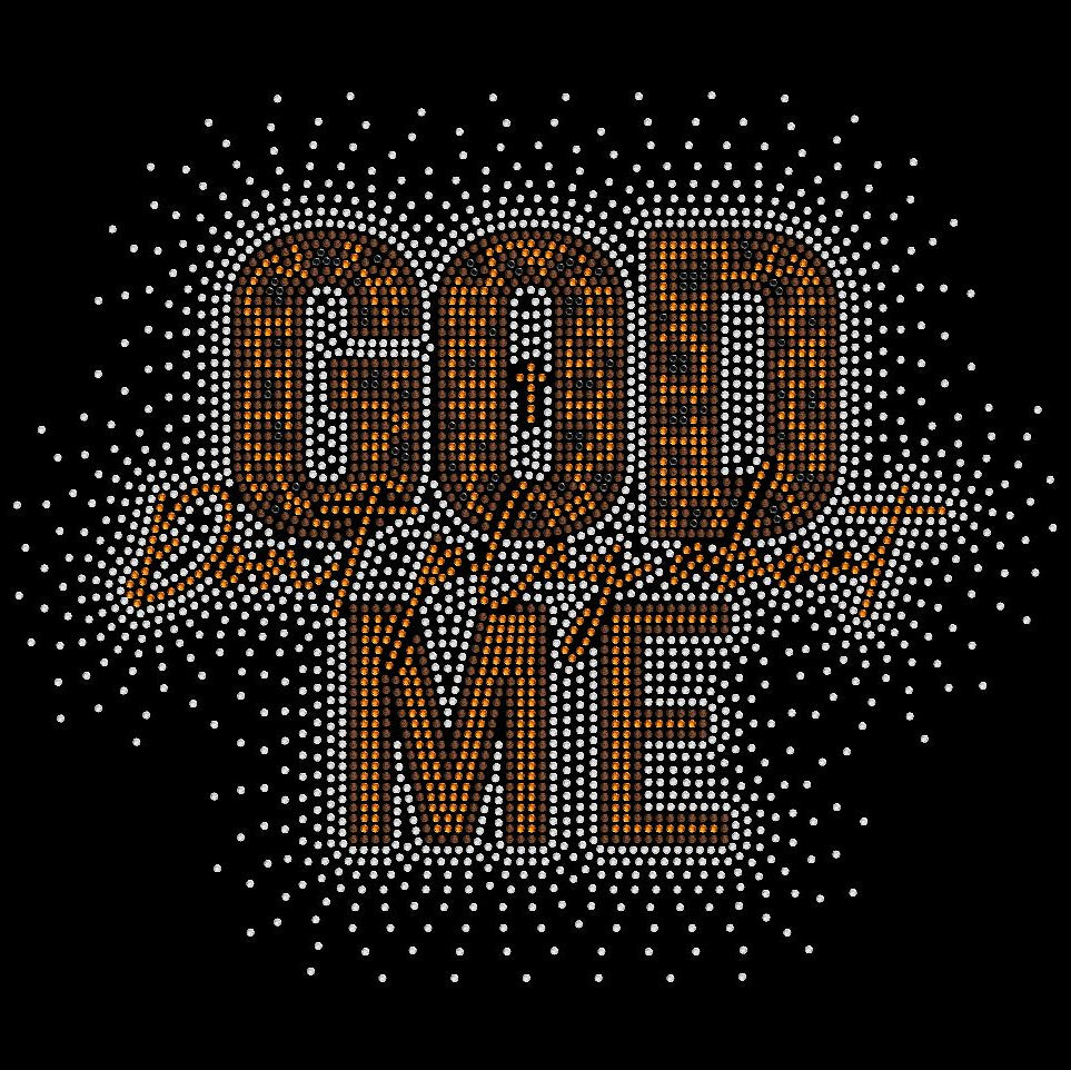 God Don't Play About Me Rhinestone Tee