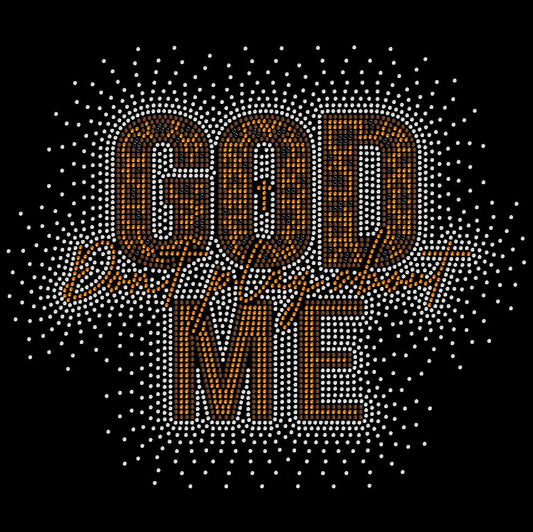 God Don't Play About Me Rhinestone Tee
