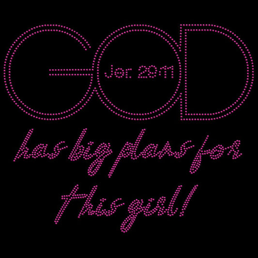 God Has Big Plans Crystallized Tee