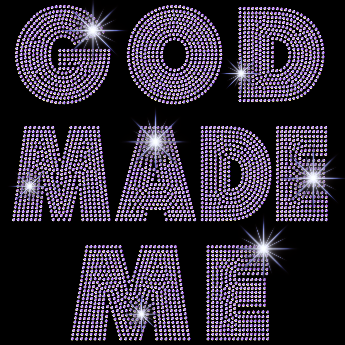 God Made Me Crystallized Tee